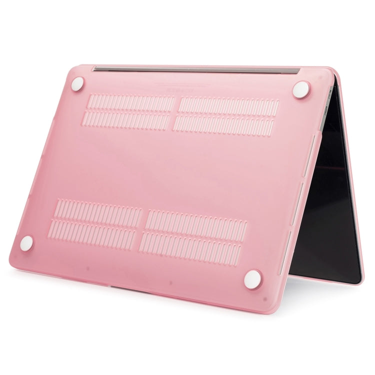 Laptop Matte Style Protective Case For MacBook Pro 13.3 inch 2022(Pink) - MacBook Pro Cases by PMC TechLife | Online Shopping South Africa | PMC TechLife