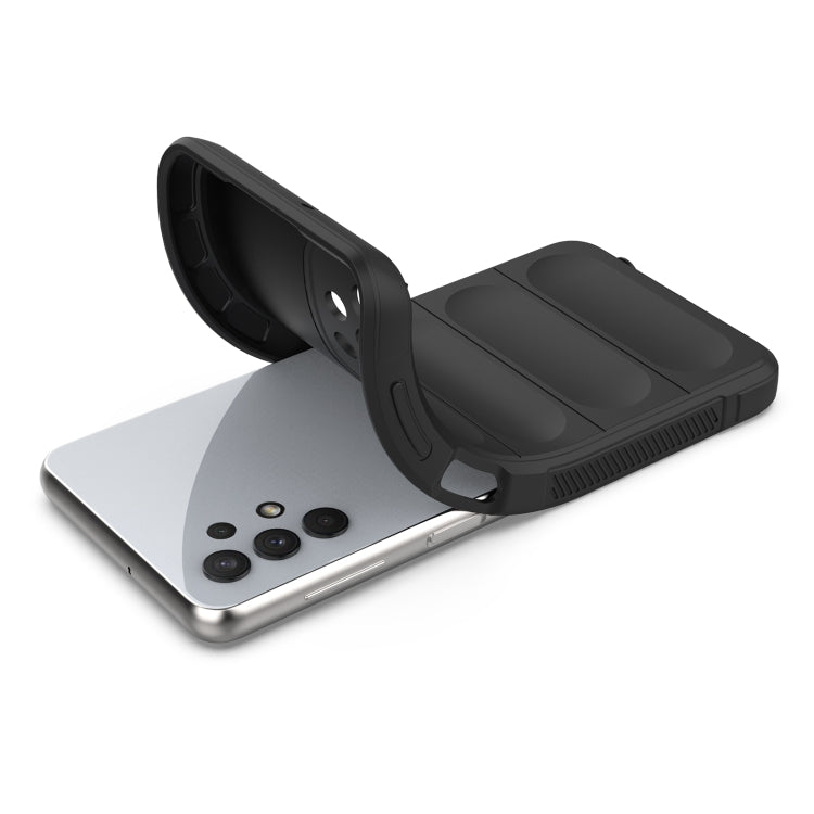 For Samsung Galaxy A32 5G Magic Shield TPU + Flannel Phone Case(Dark Grey) - free shipping - PMC TechLife - Order now!