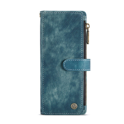 For Samsung Galaxy Z Fold3 5G CaseMe C30 Multifunctional Phone Leather Phone Case(Blue) - Galaxy Phone Cases by CaseMe | Online Shopping South Africa | PMC Jewellery | Buy Now Pay Later Mobicred