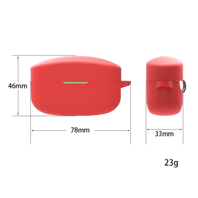 For Sony WF-1000XM4 Wireless Earphone Silicone Protective Case(Red) - Sony Earphone Case by PMC Jewellery | Online Shopping South Africa | PMC Jewellery