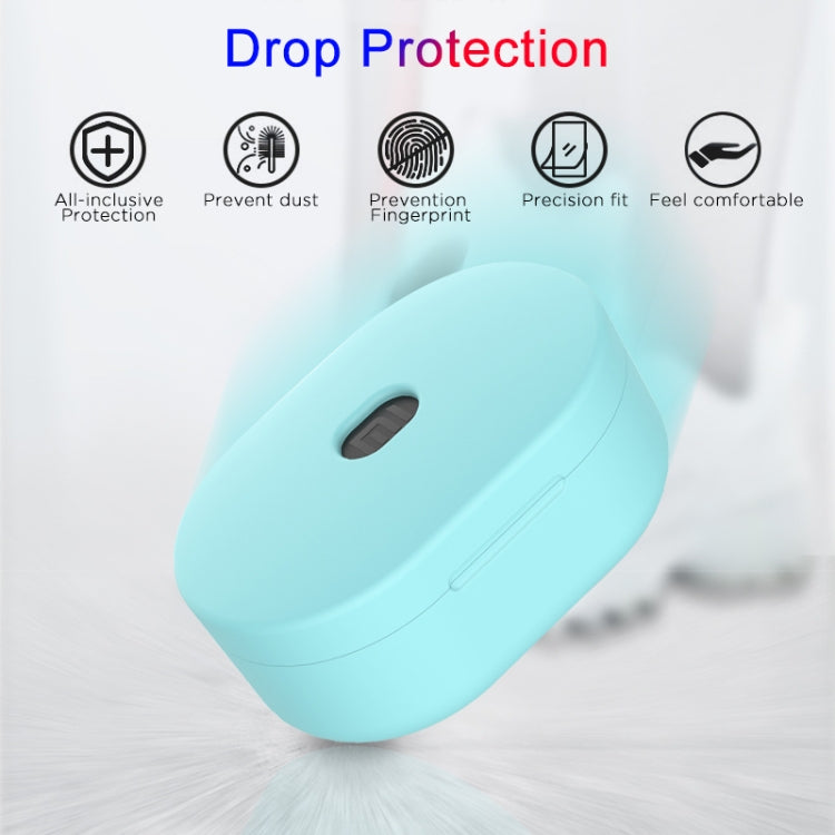 Bluetooth Earphone Silicone Case For Redmi AirDots(Mint Green) - Xiaomi Earphone Case by PMC Jewellery | Online Shopping South Africa | PMC Jewellery