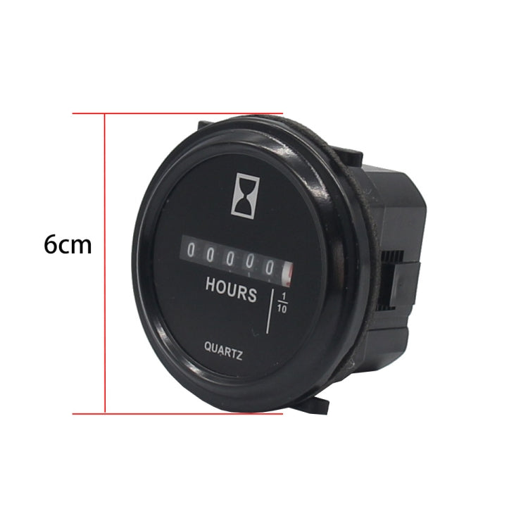 Mechanical Chronograph Marine Boat Engine Round ACDC Truck Chrono Hour Meter - free shipping - PMC TechLife - Order now!