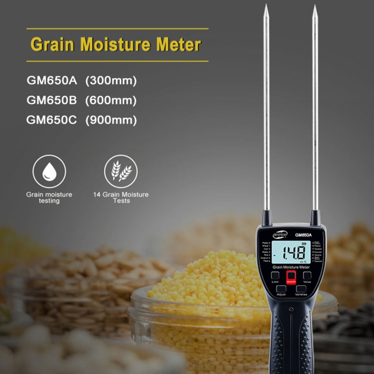 BENETECH GM650A Grain Moisture Meter, Battery Not Included - PH & Moisture Meter by PMC Jewellery | Online Shopping South Africa | PMC Jewellery