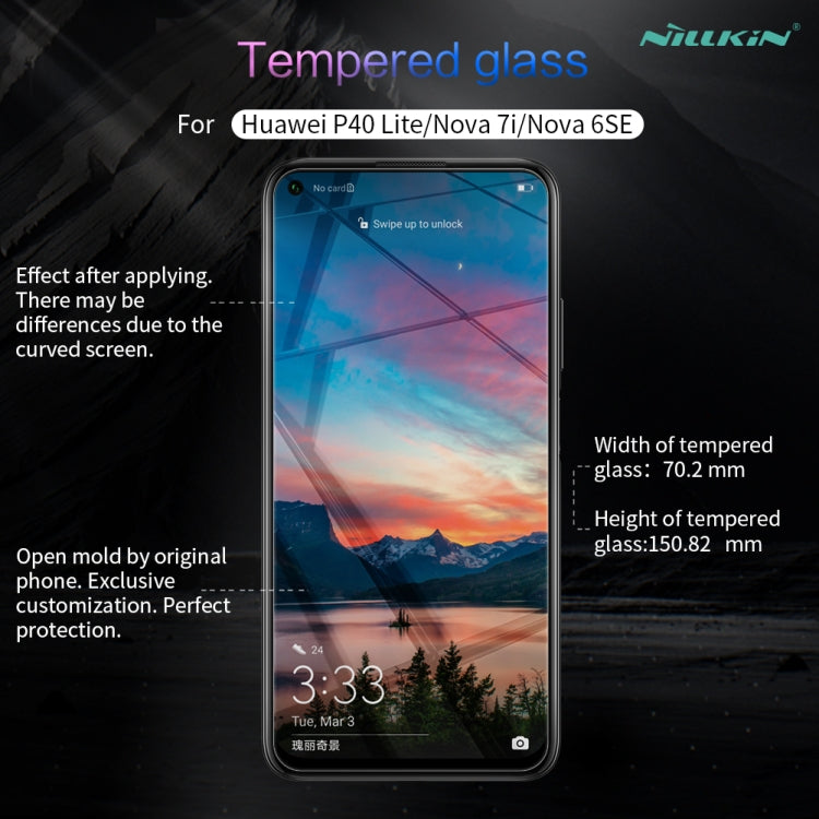 For Huawei Nova 6 SE / P40 Lite / Nova 7i NILLKIN 9H Amazing H Explosion-proof Tempered Glass Film - Huawei Tempered Glass by NILLKIN | Online Shopping South Africa | PMC Jewellery