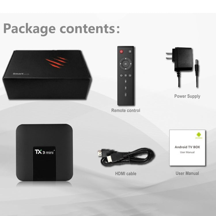 TX3 mini+  Android 11.0 Smart TV Box, Amlogic S905W2 Quad Core, Memory:4GB+32GB, 2.4GHz / 5GHz WiFi(AU Plug) - Amlogic S905 by PMC Jewellery | Online Shopping South Africa | PMC Jewellery