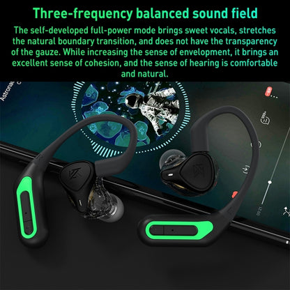 KZ-AZ10 5.2 Wireless Bluetooth Headset 0.75/0.78 Interface Adaptation(Black) - Bluetooth Earphone by KZ | Online Shopping South Africa | PMC Jewellery | Buy Now Pay Later Mobicred