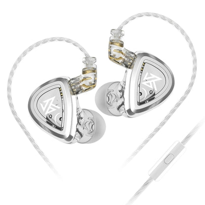 KZ-EDA Balanced Dual Magnetic Dynamic In-Ear Earphone,Length: 1.2m(With Microphone) - In Ear Wired Earphone by KZ | Online Shopping South Africa | PMC Jewellery | Buy Now Pay Later Mobicred