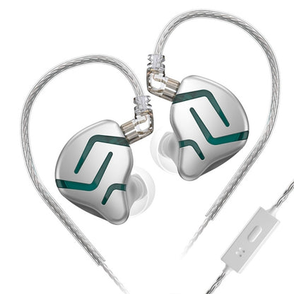 KZ-ZES Electrostatic Dynamic Hybrid HIFI In-Ear Headphones,Length: 1.2m(With Microphone) - In Ear Wired Earphone by KZ | Online Shopping South Africa | PMC Jewellery | Buy Now Pay Later Mobicred