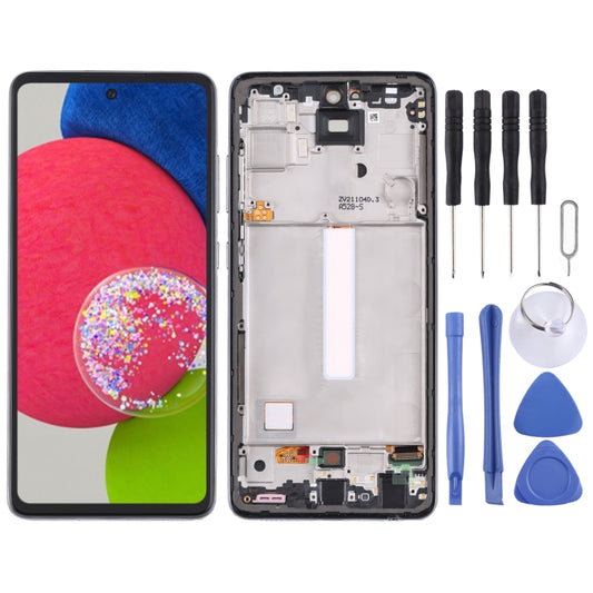 Original Super AMOLED LCD Screen For Samsung Galaxy A52S 5G SM-A528B Digitizer Full Assembly with Frame - LCD Screen by PMC Jewellery | Online Shopping South Africa | PMC Jewellery