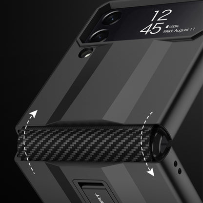 For Samsung Galaxy Z Flip4 GKK All-inclusive Shockproof Protective Phone Case(Black) - Galaxy Z Flip4 5G Cases by GKK | Online Shopping South Africa | PMC Jewellery | Buy Now Pay Later Mobicred