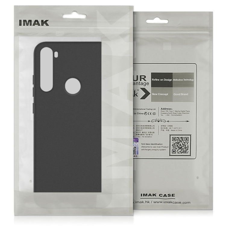 For Xiaomi Poco C40 IMAK UC-3 Series Shockproof Frosted TPU Phone Case(Black) - Xiaomi Cases by imak | Online Shopping South Africa | PMC TechLife | Buy Now Pay Later Mobicred