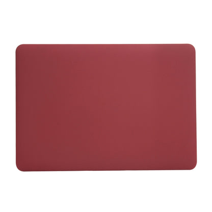 Laptop Matte Style Protective Case For MacBook Air 13.6 inch A2681 2022(Wine Red) - MacBook Pro Cases by PMC Jewellery | Online Shopping South Africa | PMC Jewellery