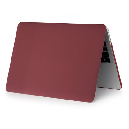 Laptop Matte Style Protective Case For MacBook Air 13.6 inch A2681 2022(Wine Red) - MacBook Pro Cases by PMC Jewellery | Online Shopping South Africa | PMC Jewellery