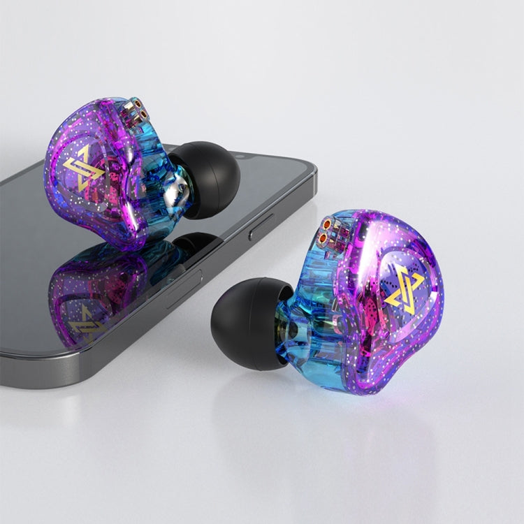 QKZ AK6 MAX In-ear Dynamic Subwoofer Wire-controlled Earphone, Version:with Mic Version(Colorful) - In Ear Wired Earphone by QKZ | Online Shopping South Africa | PMC TechLife | Buy Now Pay Later Mobicred