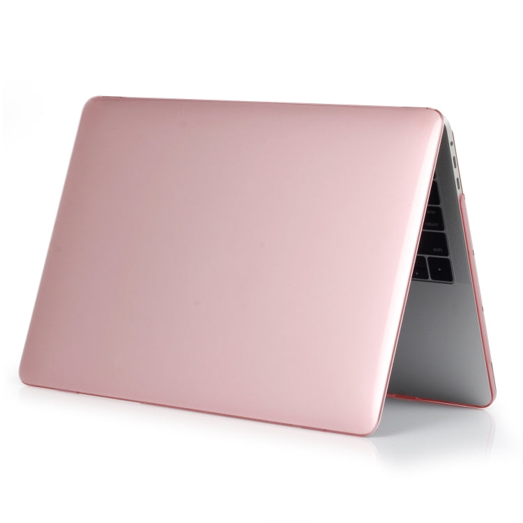 For MacBook Air 13.6 inch A2681 2022 Laptop Crystal Style Protective Case(Pink) - MacBook Air Cases by PMC Jewellery | Online Shopping South Africa | PMC Jewellery