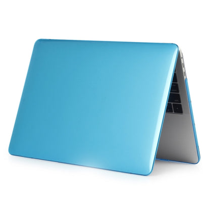 For MacBook Air 13.6 inch A2681 2022 Laptop Crystal Style Protective Case(Water Blue) - MacBook Air Cases by PMC Jewellery | Online Shopping South Africa | PMC Jewellery