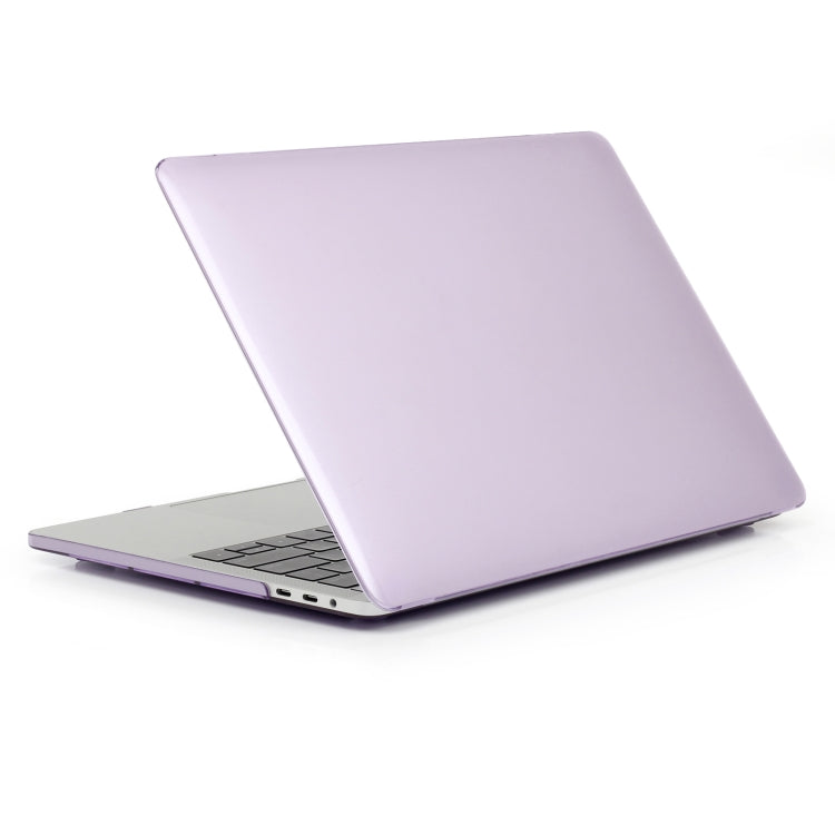 For MacBook Air 13.6 inch A2681 2022 Laptop Crystal Style Protective Case(Purple) - MacBook Air Cases by PMC Jewellery | Online Shopping South Africa | PMC Jewellery