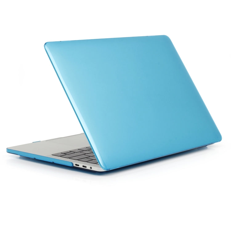 Laptop Crystal Style Protective Case For MacBook Pro 13.3 inch A2338 2022(Water Blue) - MacBook Pro Cases by PMC Jewellery | Online Shopping South Africa | PMC Jewellery