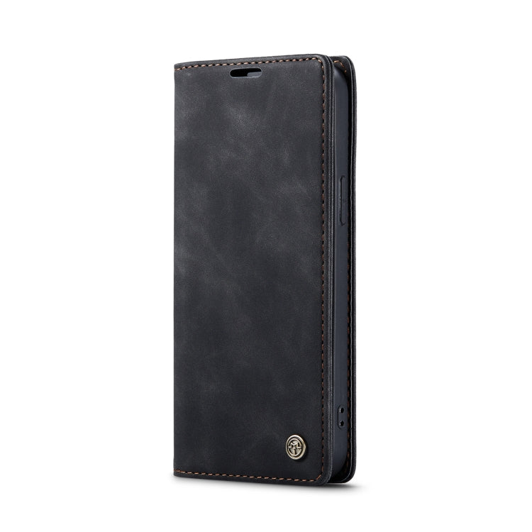 For iPhone 14 Pro CaseMe-013 Multifunctional Retro Frosted Leather Phone Case(Black) - iPhone 14 Pro Cases by CaseMe | Online Shopping South Africa | PMC Jewellery | Buy Now Pay Later Mobicred