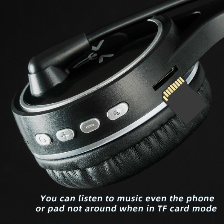 SOYTO SY-T30C Long Microphone Bluetooth Wireless Noise Cancelling Ergonomic Gaming Headset(Black) - free shipping - PMC TechLife - Order now!
