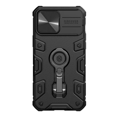 For iPhone 13 Pro Max NILLKIN CamShield Armor Pro Magnetic Phone Case (Black) - iPhone 13 Pro Max Cases by NILLKIN | Online Shopping South Africa | PMC Jewellery