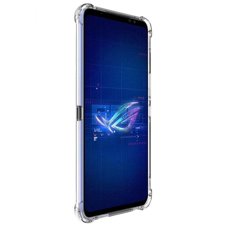 For Asus ROG Phone 6 imak All-inclusive Shockproof Airbag TPU Case (Transparent) - ASUS Cases by imak | Online Shopping South Africa | PMC Jewellery | Buy Now Pay Later Mobicred