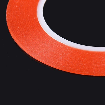 10 PCS 1mm Width Double Sided Adhesive Sticker Tape, Length: 25m(Red) - Adhesive Sticker by PMC Jewellery | Online Shopping South Africa | PMC Jewellery