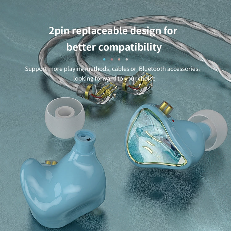 CVJ Hybrid Technology HiFi Music Wired Earphone No Mic(Moon) - free shipping - PMC TechLife - Order now!
