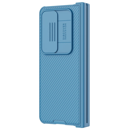 For Samsung Galaxy Z Fold4 NILLKIN Black Mirror Pro Series Camshield PC Phone Case, Simple Set (Blue) - Galaxy Z Fold4 5G Cases by NILLKIN | Online Shopping South Africa | PMC Jewellery