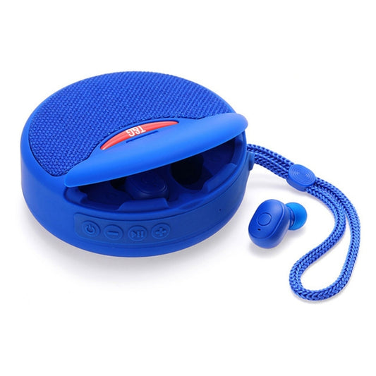 T&G TG808 2 in 1 Mini Wireless Bluetooth Speaker Wireless Headphones(Blue) - Mini Speaker by T&G | Online Shopping South Africa | PMC Jewellery | Buy Now Pay Later Mobicred