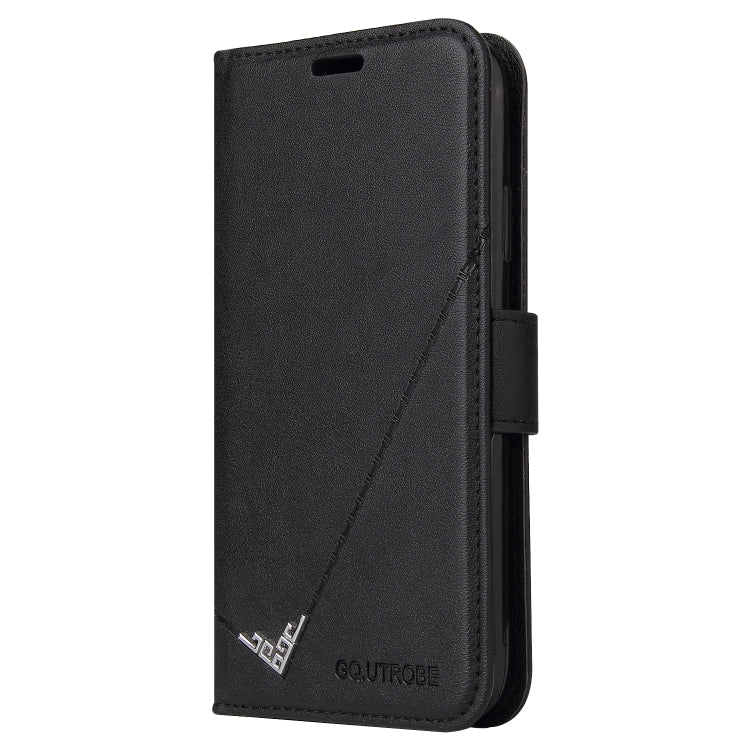 For Samsung Galaxy M31s GQUTROBE Right Angle Leather Phone Case(Black) - Galaxy Phone Cases by GQUTROBE | Online Shopping South Africa | PMC TechLife | Buy Now Pay Later Mobicred