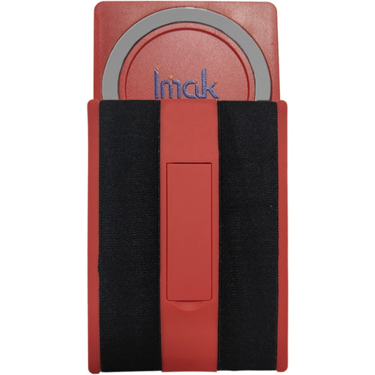 imak MagSafe Wireless ChargingCard-type Multi-function Mobile Phone Holder(Red) - Lazy Bracket by imak | Online Shopping South Africa | PMC Jewellery