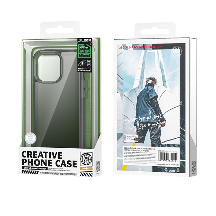 For iPhone 14 Plus WEKOME Armour Anti-Drop Phone Case (Clear Black) - iPhone 14 Plus Cases by WK | Online Shopping South Africa | PMC Jewellery