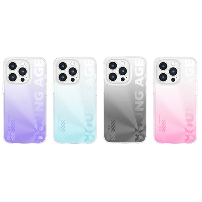 For iPhone 14 Pro WEKOME Gorillas Gradient Colored Phone Case(Pink) - iPhone 14 Pro Cases by WK | Online Shopping South Africa | PMC Jewellery