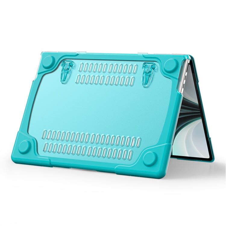 For MacBook Air 13.6 inch A2681 2022 TPU + PC Two-color Anti-fall Laptop Protective Case(Light Blue) - MacBook Air Cases by PMC Jewellery | Online Shopping South Africa | PMC Jewellery