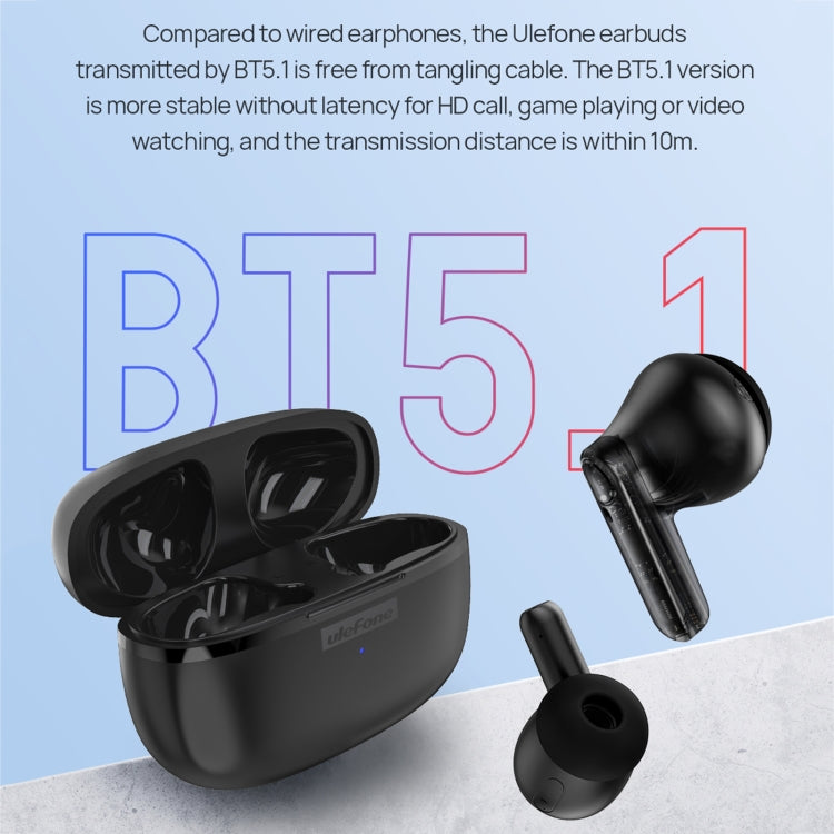 Original Ulefone Buds TWS True Wireless Bluetooth Earphone(Black) - Bluetooth Earphone by Ulefone | Online Shopping South Africa | PMC Jewellery