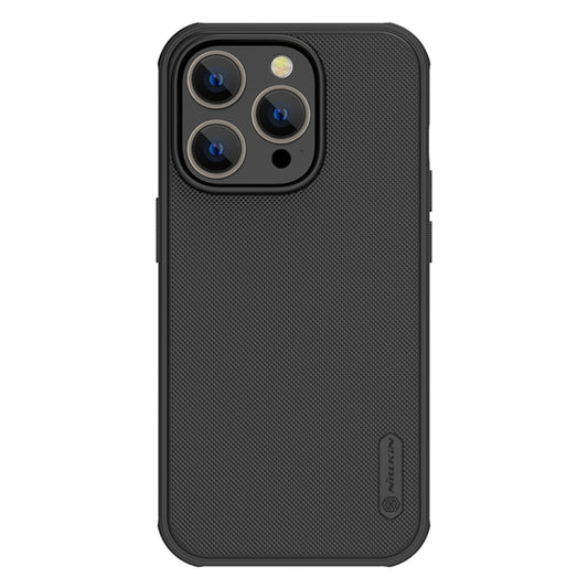 For iPhone 14 Pro Max NILLKIN Frosted Shield Pro Magsafe Phone Case(Black) - iPhone 14 Pro Max Cases by NILLKIN | Online Shopping South Africa | PMC Jewellery