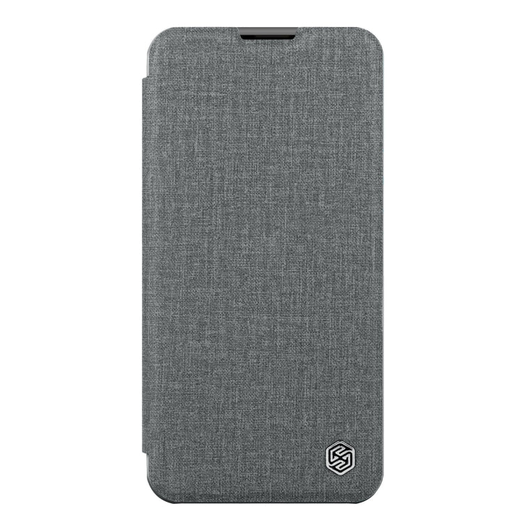 For iPhone 14 NILLKIN QIN Series Pro Leather Phone Case(Grey) - iPhone 14 Cases by NILLKIN | Online Shopping South Africa | PMC Jewellery