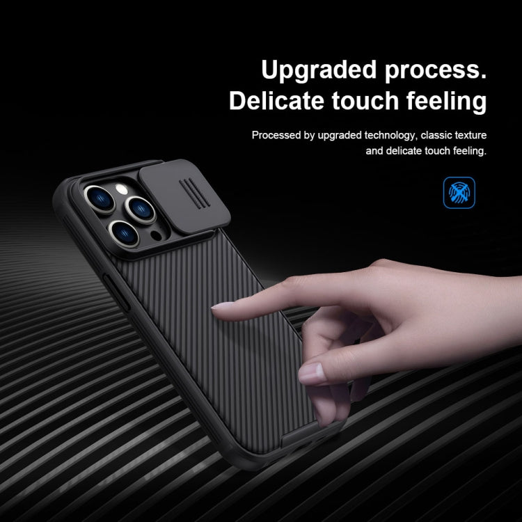For iPhone 14 Pro Max NILLKIN CamShield Pro Protective Phone Case(Blue) - free shipping - PMC TechLife - Order now!