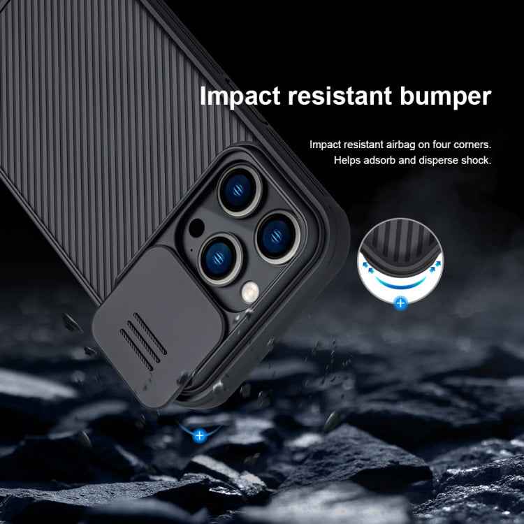 For iPhone 14 Pro Max NILLKIN CamShield Pro Protective Phone Case(Blue) - free shipping - PMC TechLife - Order now!