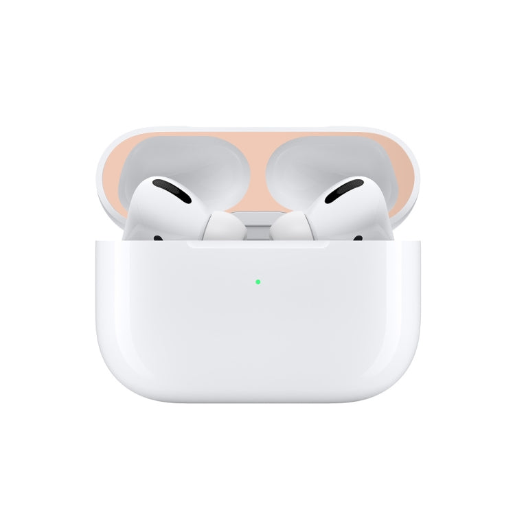For Apple AirPods Pro 2 Wireless Earphone Protective Case Metal Sticker(Purple) - Protective Sticker by PMC TechLife | Online Shopping South Africa | PMC TechLife