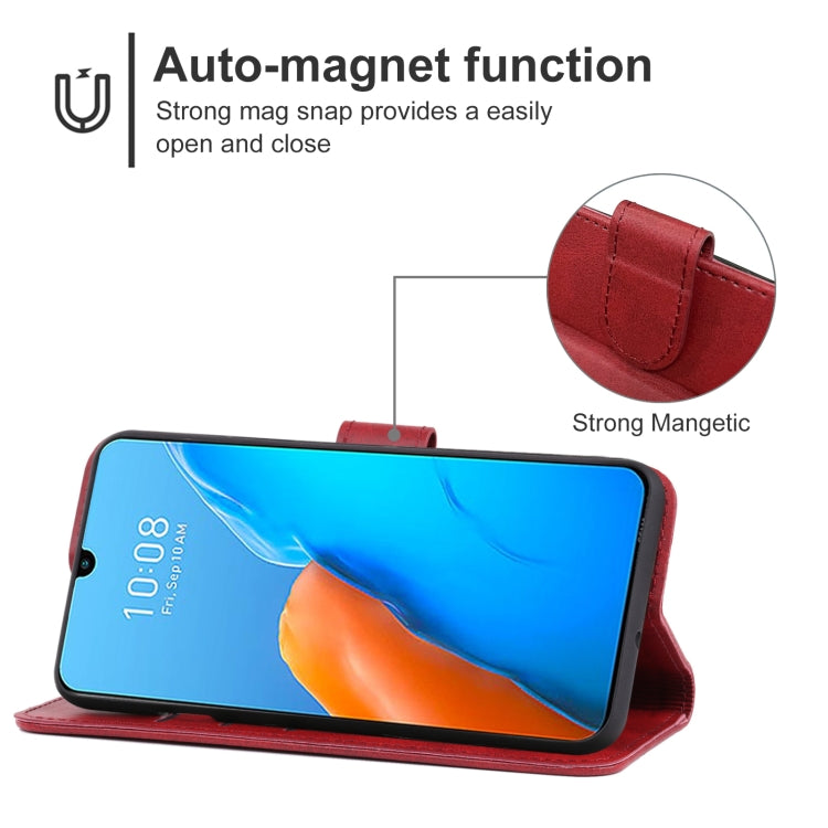 For Infinix Note 12 Pro 4G Leather Phone Case(Red) - Infinix Cases by PMC Jewellery | Online Shopping South Africa | PMC Jewellery