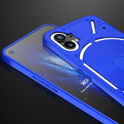 For Nothing Phone 1 GKK Three Stage Splicing Full Coverage PC Phone Case(Blue) - More Brand by GKK | Online Shopping South Africa | PMC Jewellery | Buy Now Pay Later Mobicred