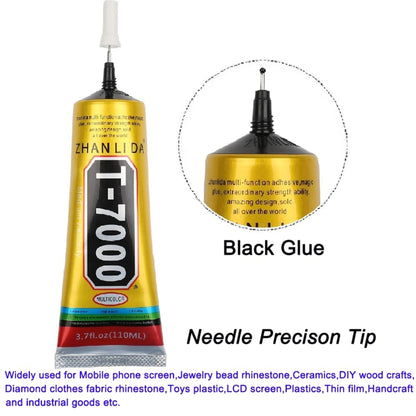 110mL T7000 LCD Screen Black Glue Multifunction Universal DIY Adhesive Glue - Repair Glue Series by PMC Jewellery | Online Shopping South Africa | PMC Jewellery