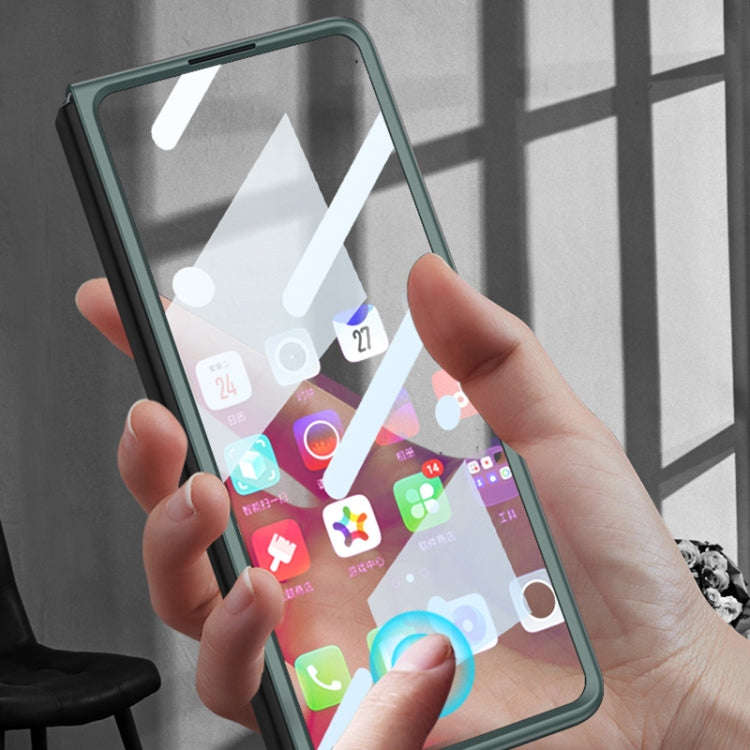 For Samsung Galaxy Z Fold4 GKK Integrated Ultra-thin Full Coverage Phone Flip Case(Silver) - free shipping - PMC TechLife - Order now!