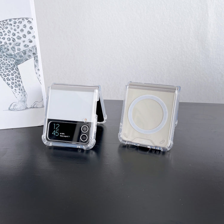 For Samsung Galaxy Z Flip4 Magsafe Magnetic Transparent Shockproof Phone Case - free shipping - PMC TechLife - Order now!