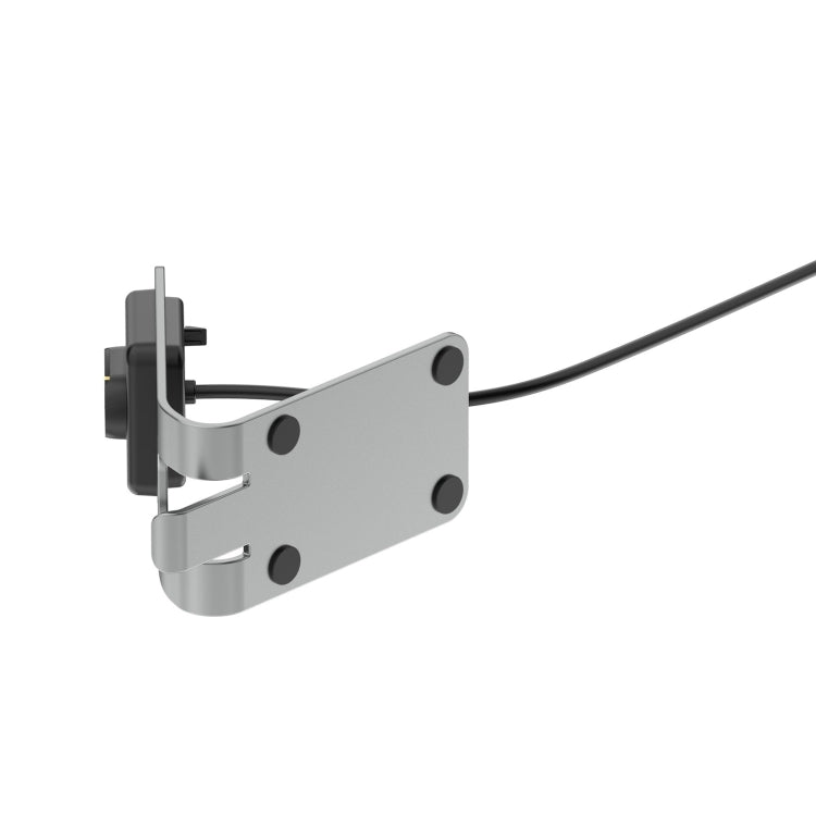 For Amazfit GTR4 / GTR4 Pro Rotatable Smart Watch Metal Charger Stand(Grey) - Charger by PMC TechLife | Online Shopping South Africa | PMC TechLife | Buy Now Pay Later Mobicred