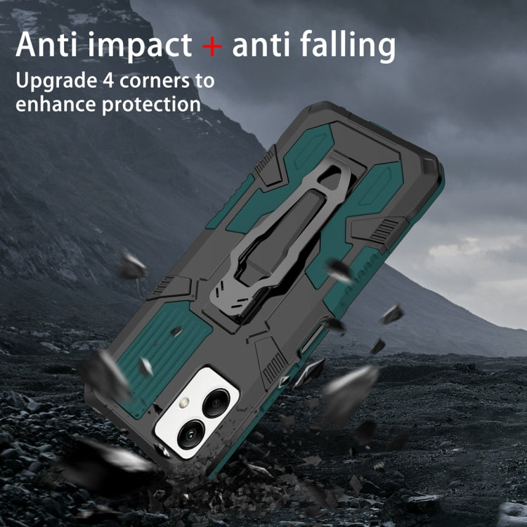 For Samsung Galaxy A04 Armor Warrior Shockproof PC + TPU Phone Case(Army Green) - free shipping - PMC TechLife - Order now!