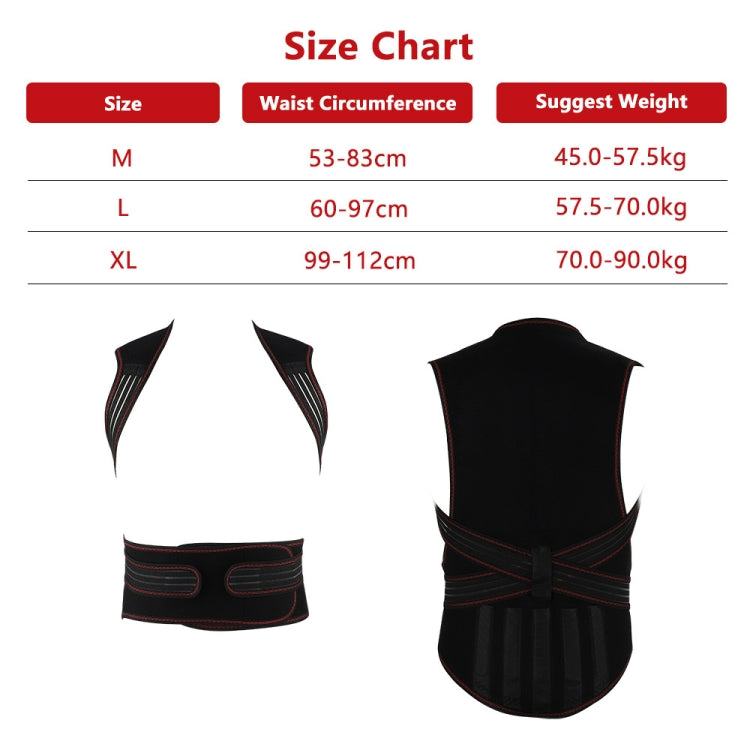 HailiCare Larger Version Household Neck Back Waist Protector Waistcoat Warm Vest Protective Gear with Magnet Therapy, Size:M - Corrector by PMC Jewellery | Online Shopping South Africa | PMC Jewellery