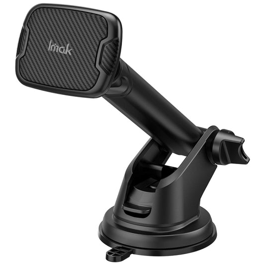 IMAK C5-X4 Telescopic Rod Magnetic Car Holder(Black) - Car Holders by imak | Online Shopping South Africa | PMC Jewellery